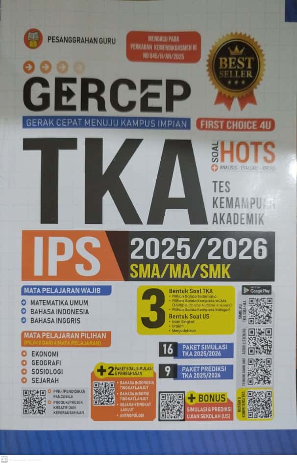 Gerak cepat menuju kampus impian : tka ips 2025/2026