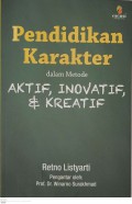 Pendidikan karakter dalam metode aktif, inovatif dan kreatif