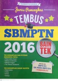 Jurus Pamungkas Tembus SBMPTN 2016 Saintek
