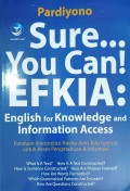 Sure... You Can EFKIA: English For Knowledge And Information Access
