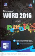 Microsoft word 2016 untuk pemula