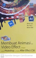 Membuat animasi dan video effect dengan adobe photoshop dan adobe after effect cs6