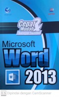 cepat dan mudah belajar sendiri microsoft word 2013